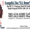 Evangelist Zina (D. J. Renee) Washington